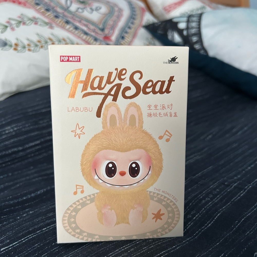 Pop Mart Labubu 'Have A Seat' Figurine